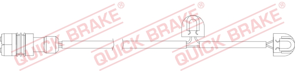 Czujnik zużycia klocka